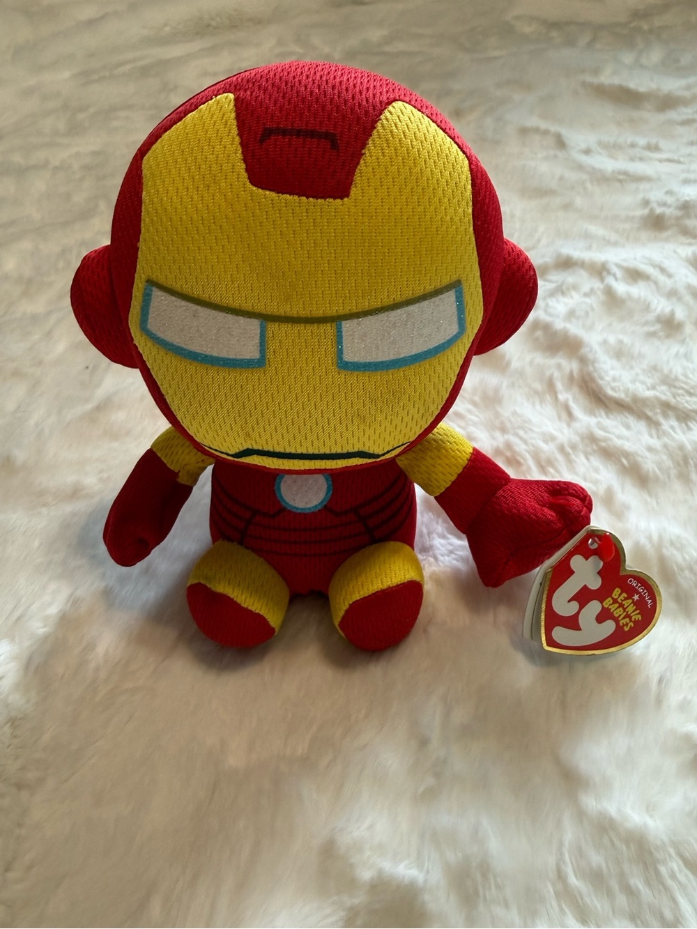 Ty Beanie Babies Marvel Iron Man Plush